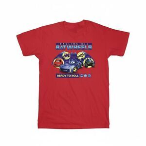Batwheels Boys Ready To Roll Cotton T-Shirt / Red